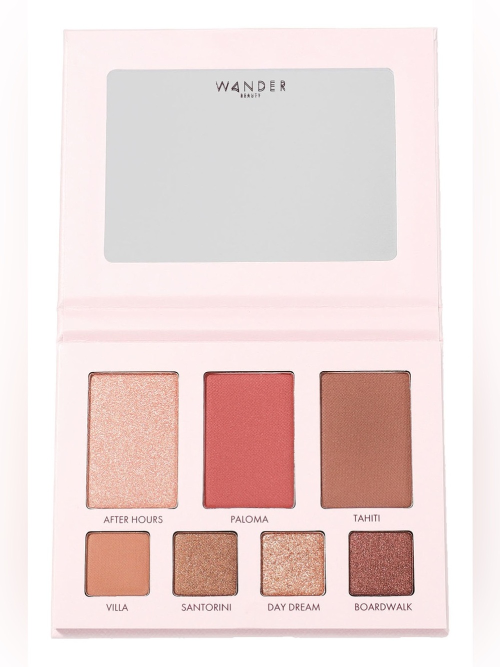Wander Beauty Getaway Eye & Face Palette Eye Shadow Highlighter Blush Bronzer